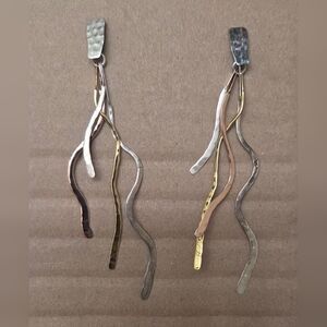 RLM Studio Sculptural Dangle Earrings 925 Sterling Silver